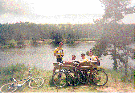 Pause au lac de Camprieu