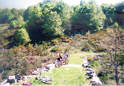 Petit pont avant le Caumel